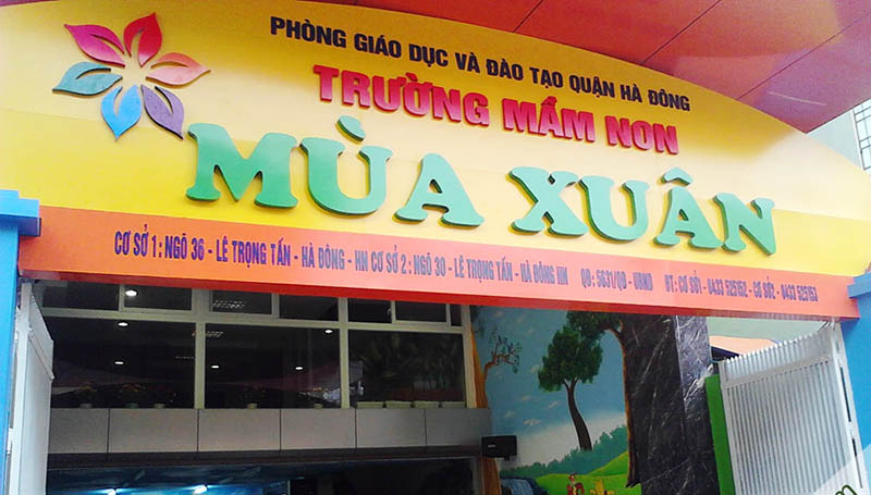 biển alu chữ nổi