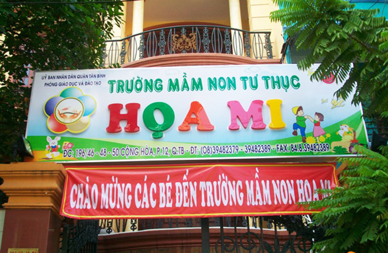 biển alu chữ nổi